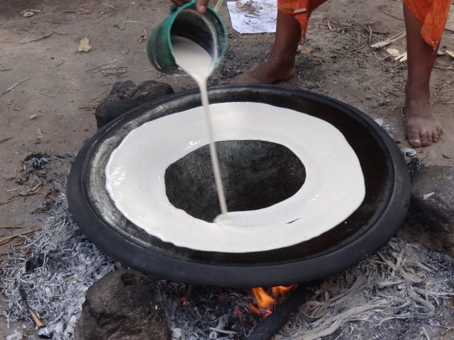 l'injera dans la cuisine Ethiopienne